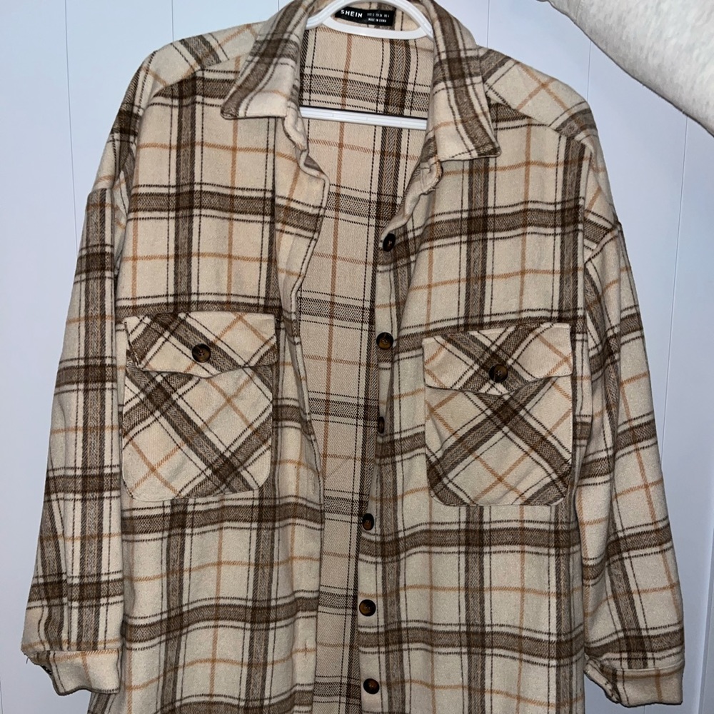 SHEIN soft flannel in brand new condition